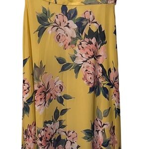 Floral Yellow dress
